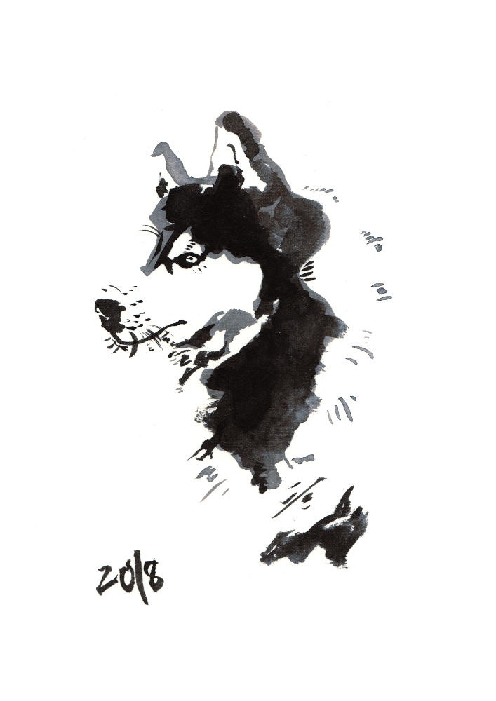 Huskey (A Year of Dog 2018)